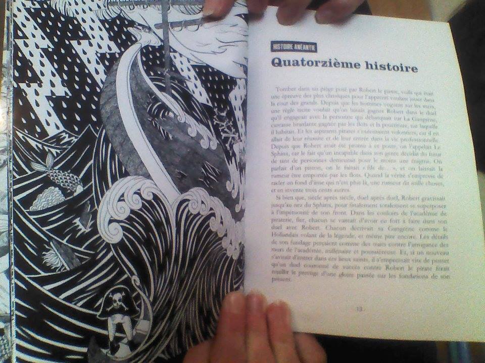 Madame, cinquième du nom sortie des côtes des Editions Le Berbolgru, vient d’arriver dans ma boîte aux lettres. Dedans, vous pourrez y lire ma quatorzième histoire anéantie, accompagnée d’une superbe illustration de Pauline Raguin. Mais vous pourrez lire et admirer aussi les œuvres de Ludovic Debeurme, Florence Dupre la Tour, Laurent Lolmède, Olive Booger, Martin Lecointe, Martes Bathori, Tristan Séré de Rivières, François Moll, Matthias Lehmann, Benjamin Zafra, Colville Petipont et j’en oublie ! Bref, c’est glamour, glamour, glamour !